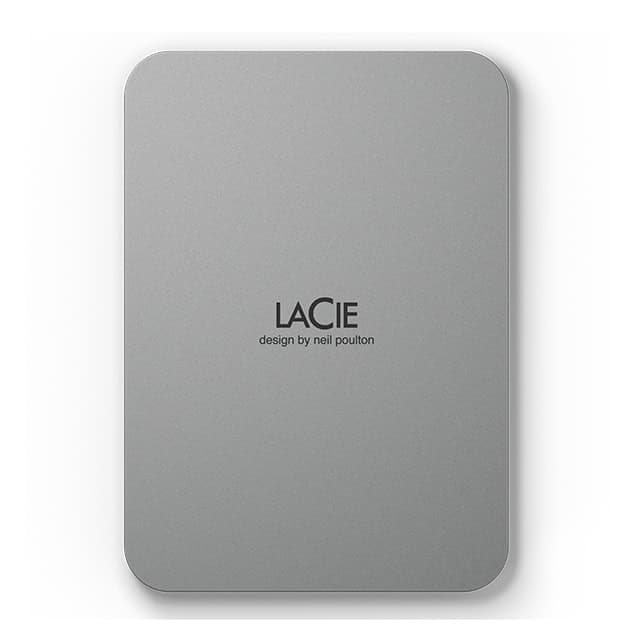 Seagate Lacie Mobile Drive externe harde schijf 4 TB USB Type-C 3.2 Gen 1 (3.1 Gen 1) Zilver (STLP4000400) thumbnail
