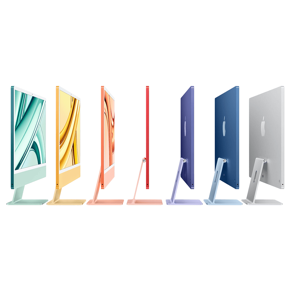 Apple iMac Orange CZ1EV-00100000 - 61cm (24‘‘) M4 10-Core CPU, 10-Core GPU, 16GB RAM, 512GB SSD, Standardglas, Magic Keyboard TI (CZ1EV-00100000) thumbnail