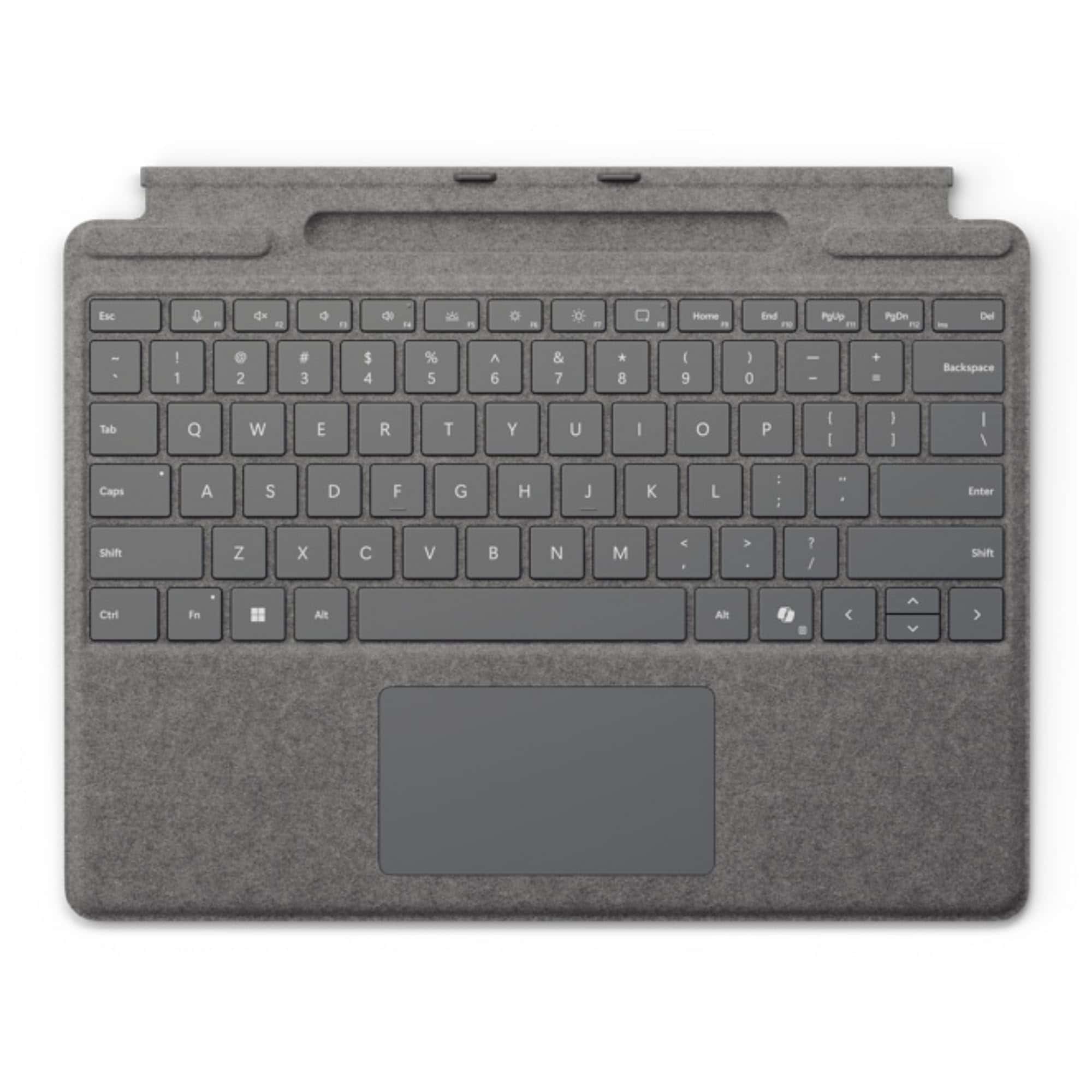 Microsoft Surface Pro Keyboard mit Stiftaufbewahrung - platin (8XA-00242) thumbnail