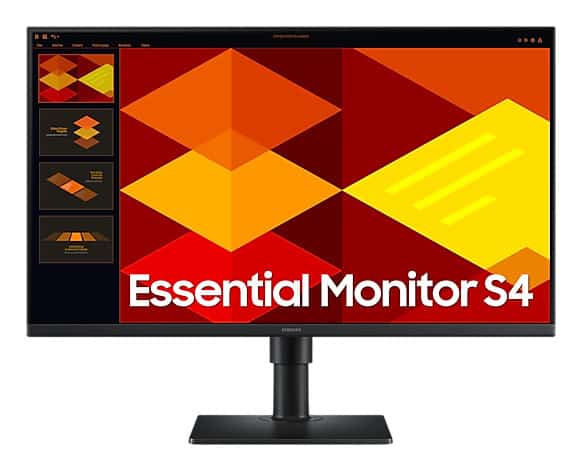 Samsung 27 Essential Monitor S4 S40GD Full HD Monitor (LS27D406GAUXEN) thumbnail