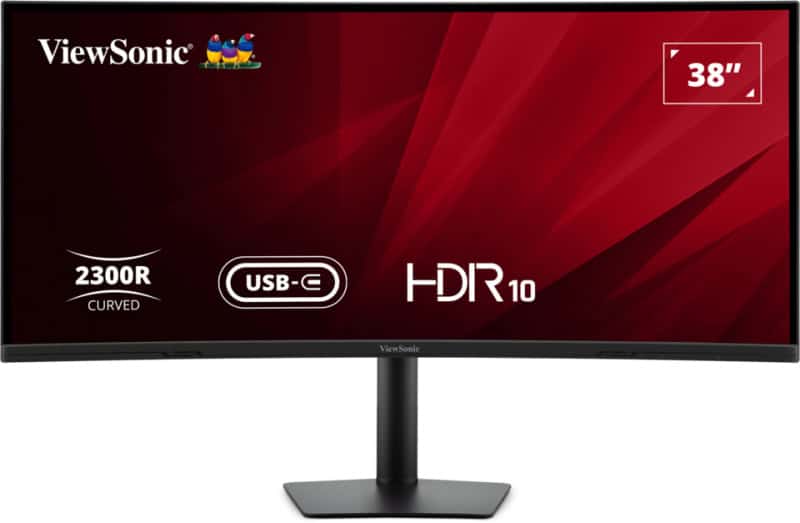 Viewsonic VA3820C LED display 96,5 cm (38) 3840 x 1600 Pixels Wide Quad HD+ Zwart (VA3820C) thumbnail