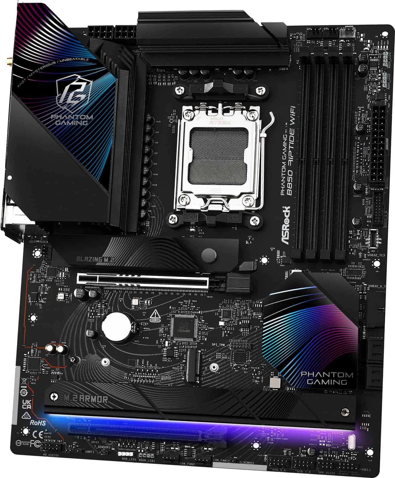 ASRock B850 Riptide WiFi Mainboard (90-MXBQT0-A0UAYZ) thumbnail