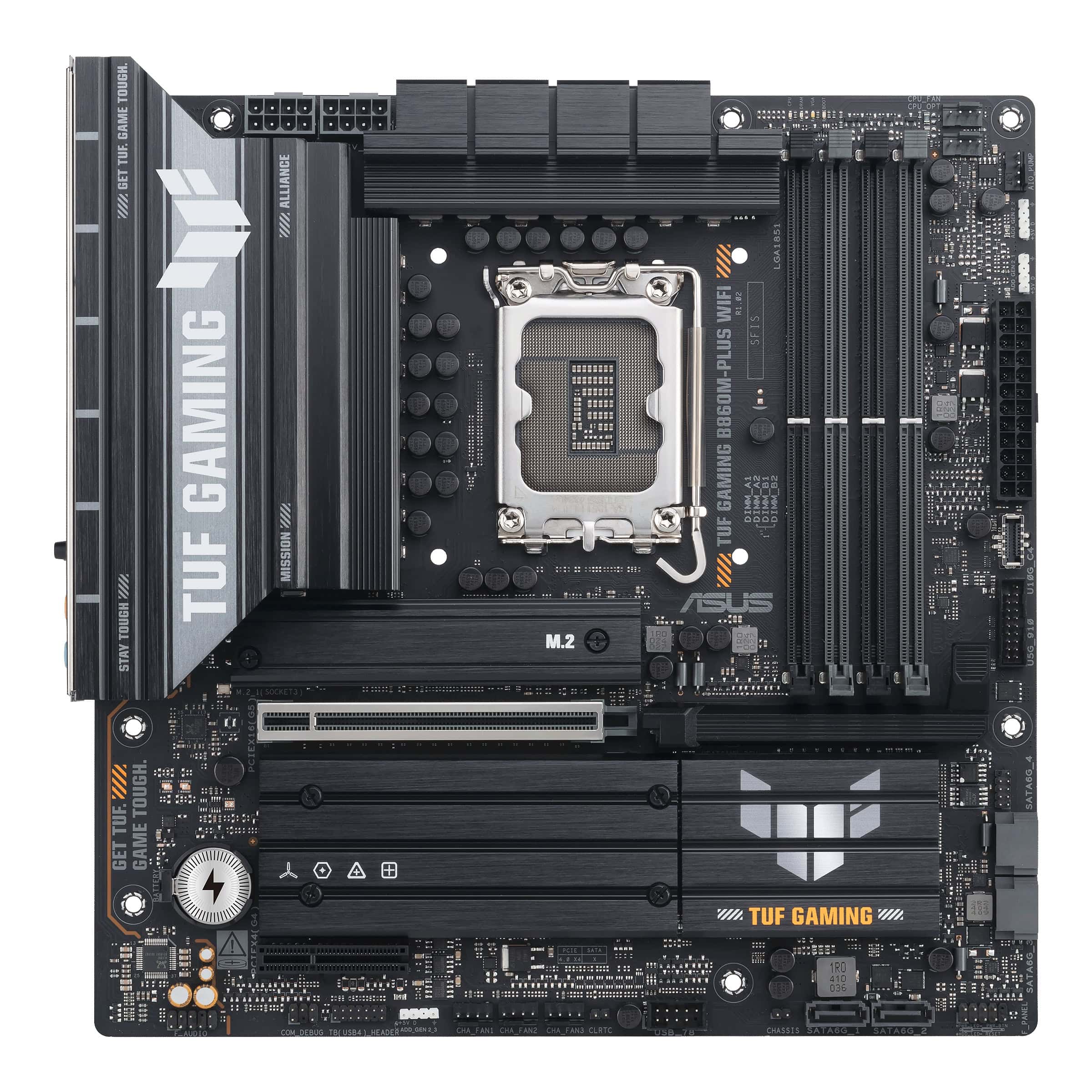 ASUS TUF GAMING B860M-PLUS WIFI Intel B860 LGA 1851 (Socket V1) micro ATX (90MB1JV0-M0EAY0) thumbnail