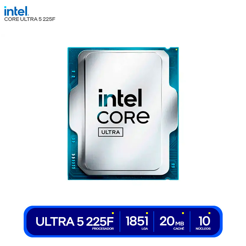 INTEL CORE ULTRA 5 PROCESSOR 225F (BX80768225F) thumbnail