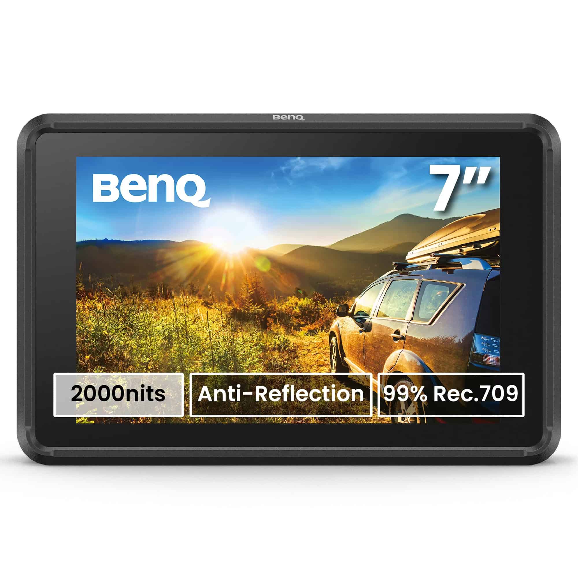 BenQ PVS7 17,8 cm (7) Zwart 1920 x 1080 Pixels LED backlight (9H.LMDLD.DBA) thumbnail