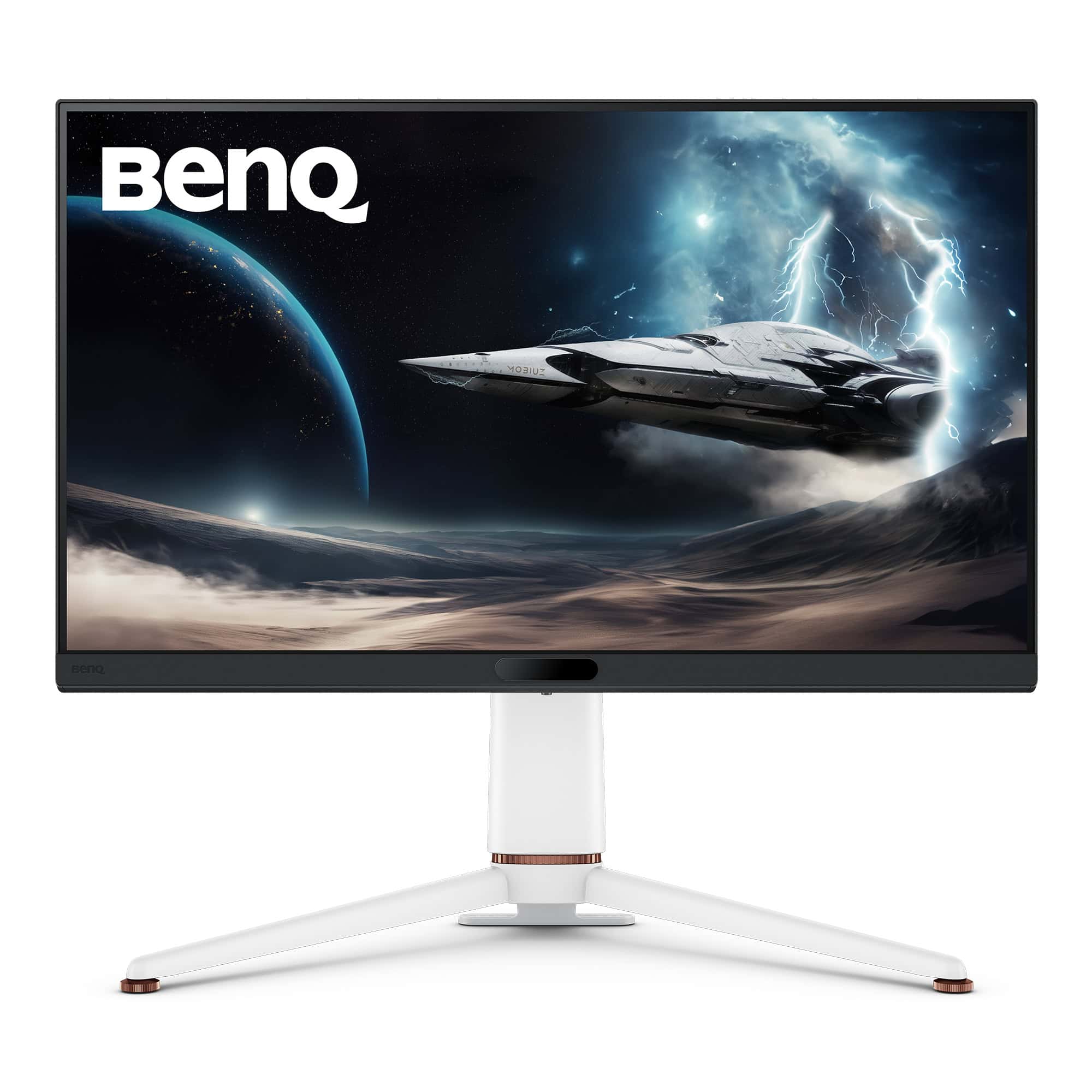 BenQ EX271U computer monitor 68,6 cm (27) 3840 x 2160 Pixels 4K Ultra HD LED Zwart, Wit (9H.LN2LB.QBE) thumbnail