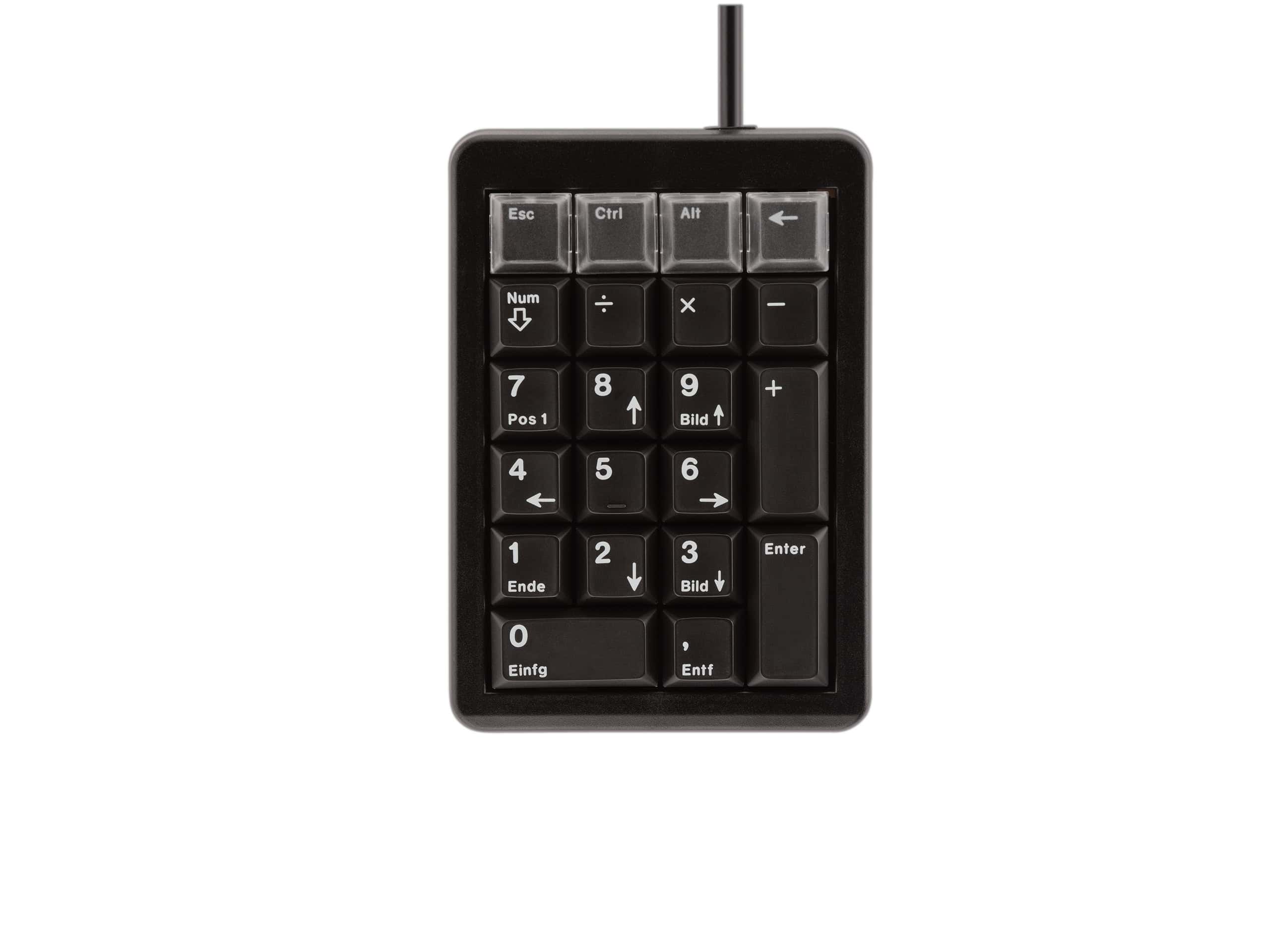 CHERRY G84-4700 numeriek toetsenbord Laptop/pc USB Zwart (G84-4700LUCUS-2) thumbnail