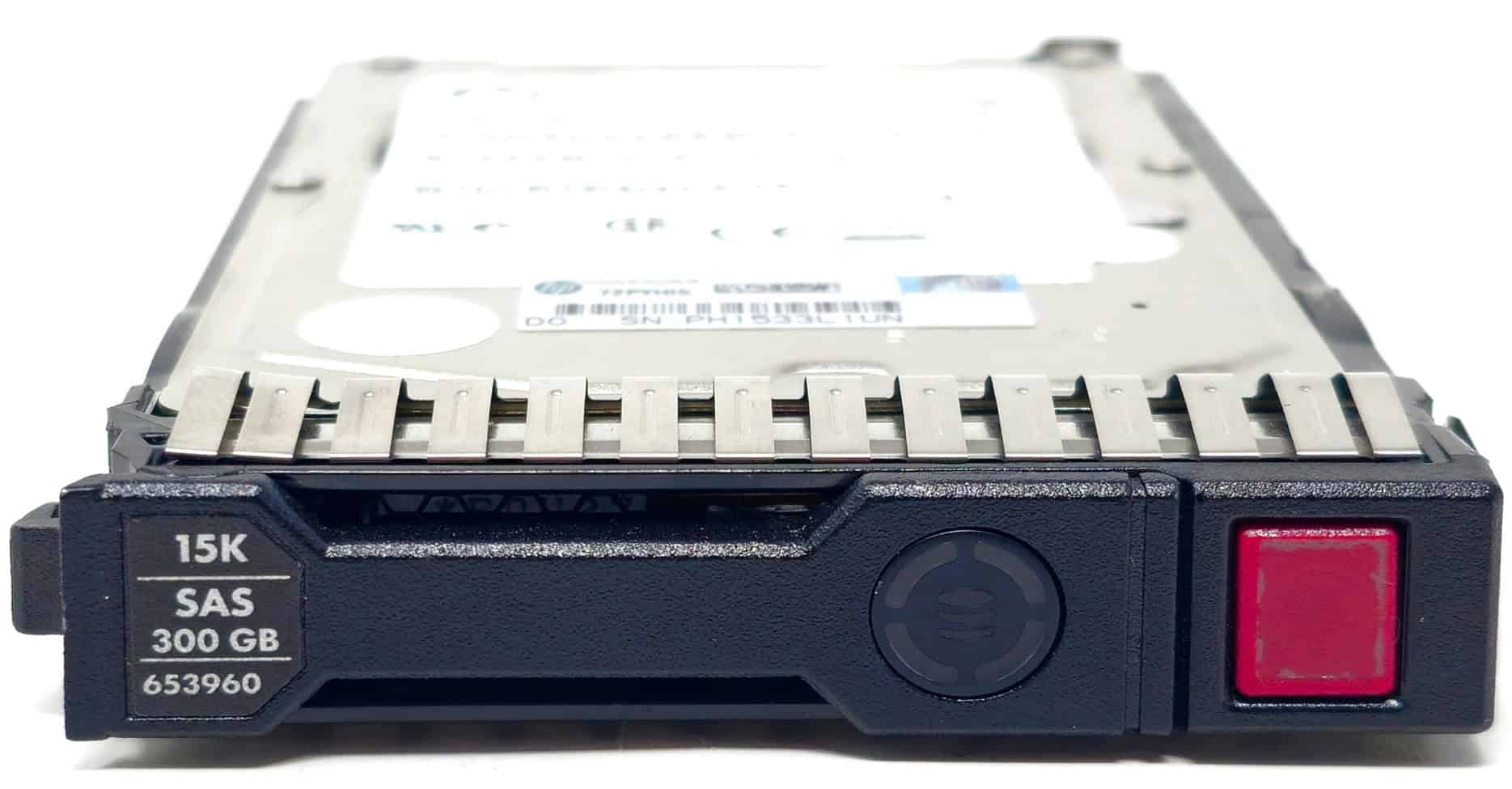 HP 300GB 6G SAS 15K 2.5in (EH0300FCBVC) thumbnail