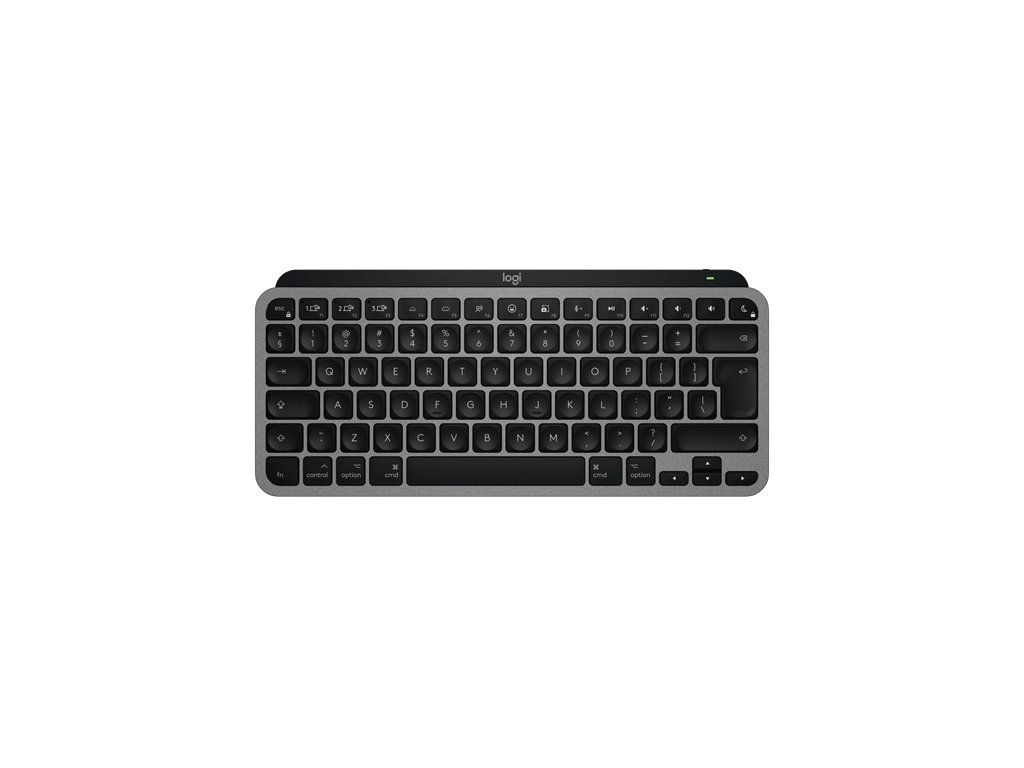 Logitech Master MX Keys Mini For Mac keyboard Home/Office Bluetooth QWERTY US International Black, Gray (920-012652) thumbnail