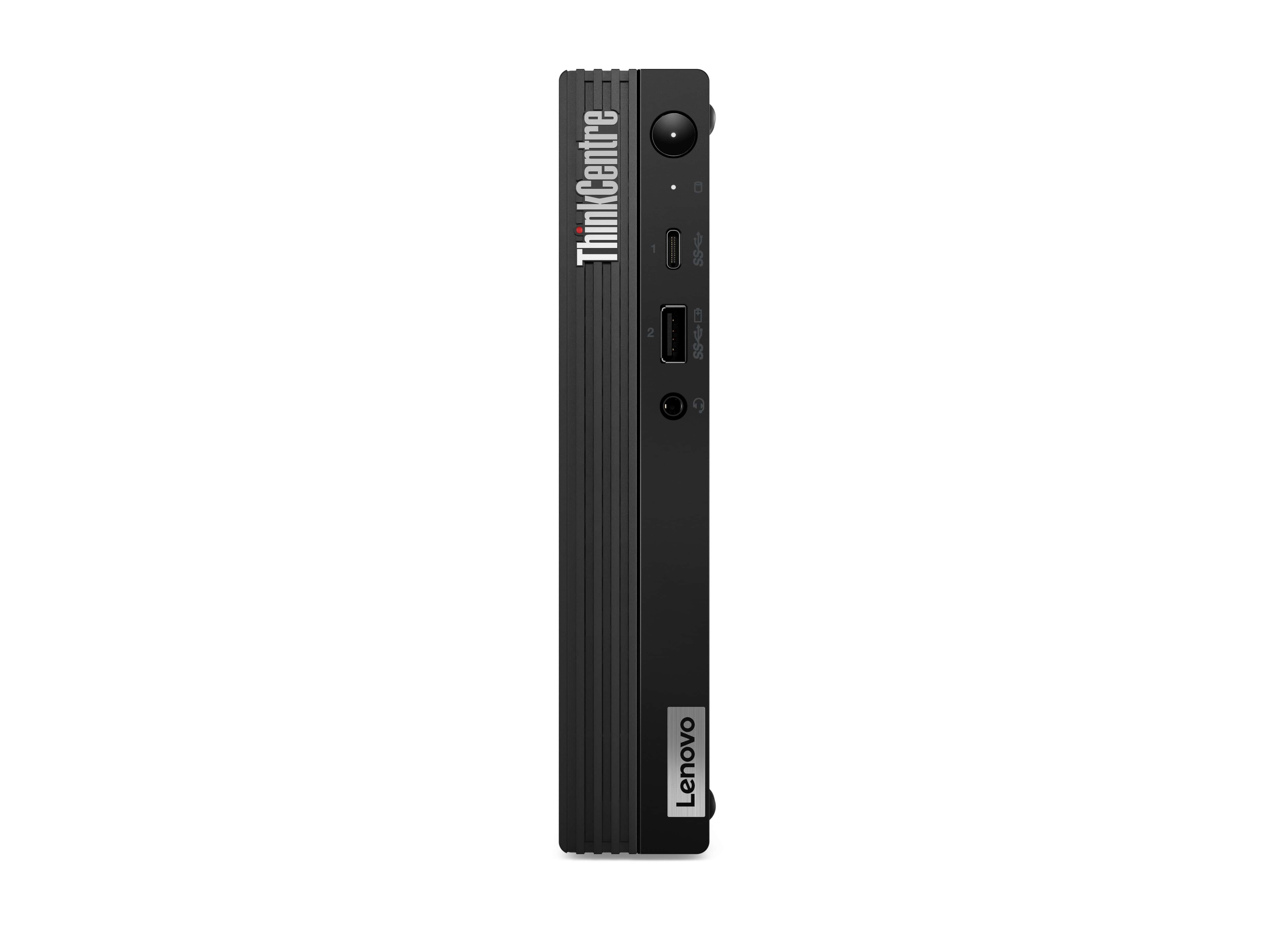 Lenovo ThinkCentre M75q Gen 2 AMD Ryzen™ 3 PRO 5355GE 8 GB DDR4-SDRAM 256 GB SSD Mini PC Zwart (11JN009UGE) thumbnail