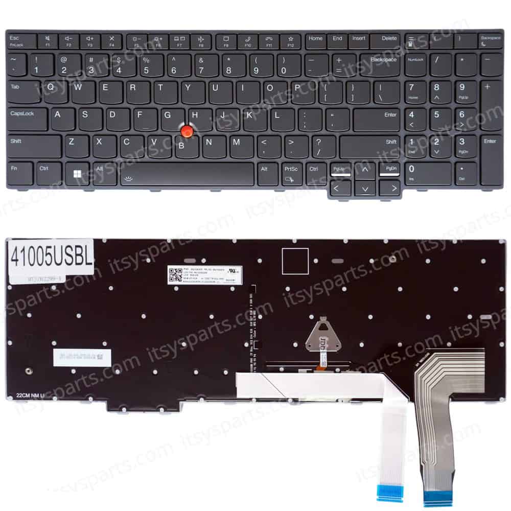 Lenovo Keyb L16 G1/G2/T16 G3/G4/P16s G4 IS - BL (5N21M39960) thumbnail