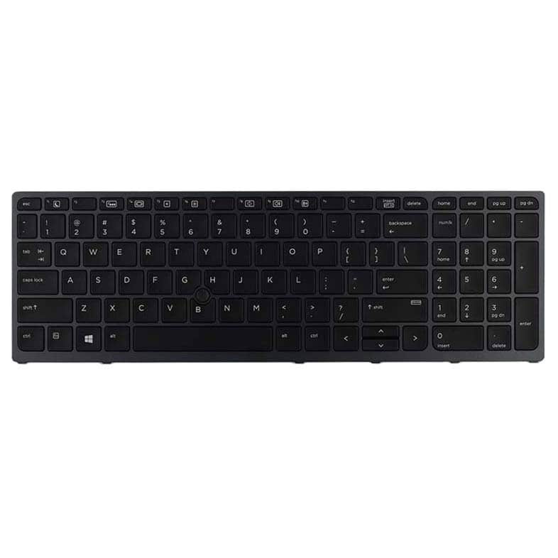 HP Backlit keyboard assembly (United Kingdom) Toetsenbord (848311-031) thumbnail