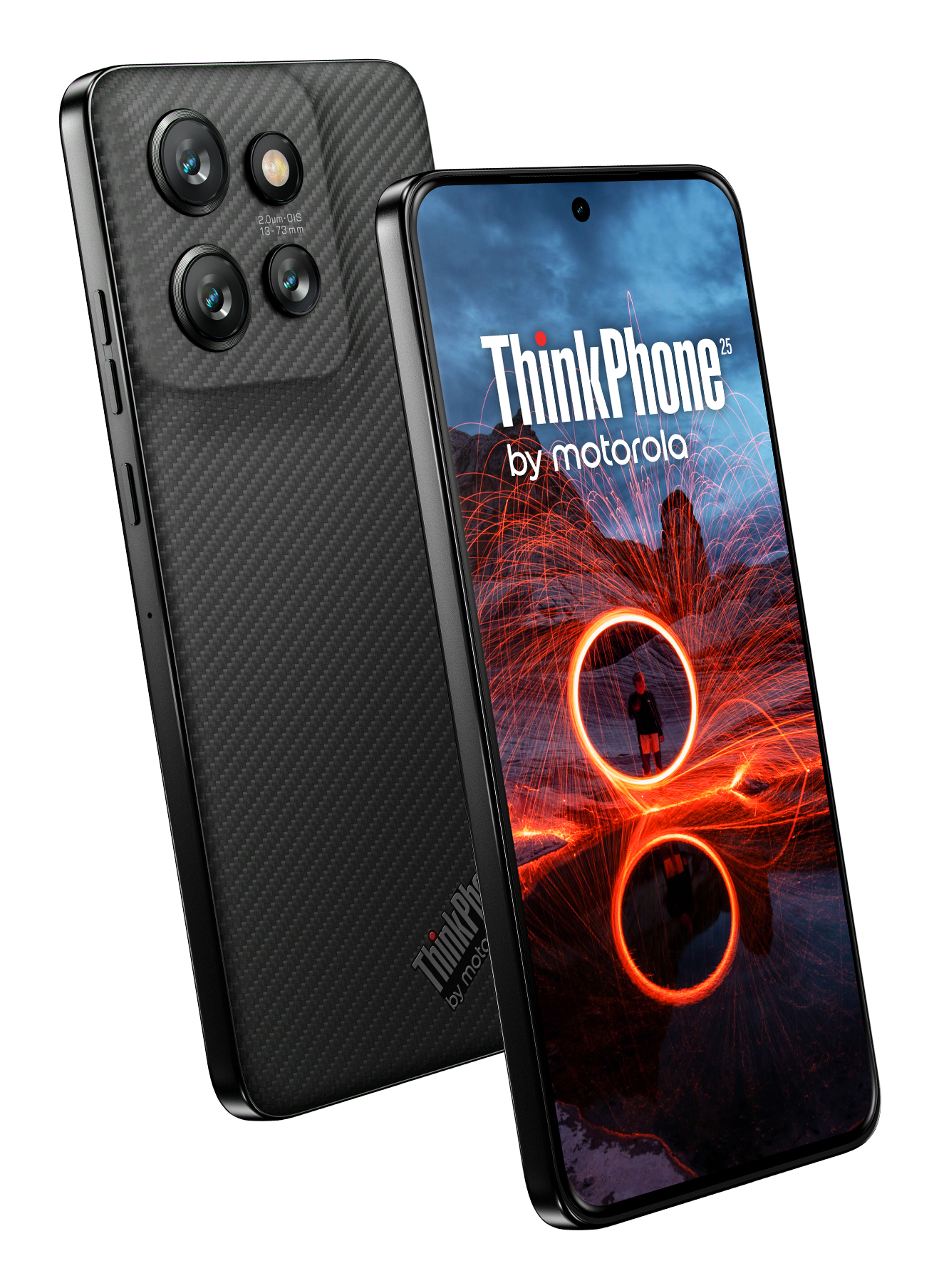 Motorola ThinkPhone25 16,1 cm (6.36") Dual SIM Android 14 5G USB Type-C 8 GB 256 GB 4310 mAh Zwart (PB5W0001SE) thumbnail