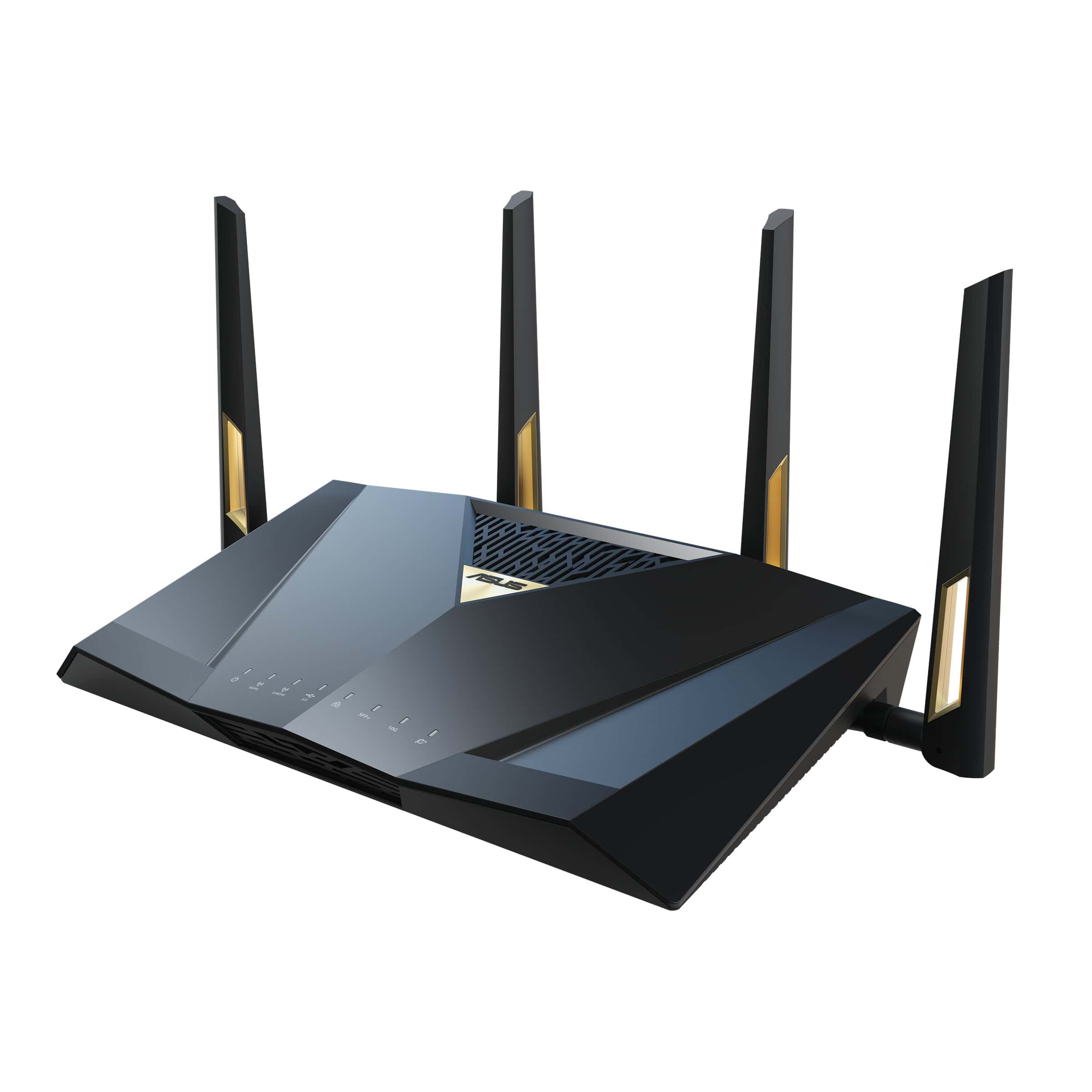 ASUS RT-BE88U draadloze router 10 Gigabit Ethernet Dual-band (2.4 GHz / 5 GHz) Zwart, Grijs (RT-BE88U) thumbnail