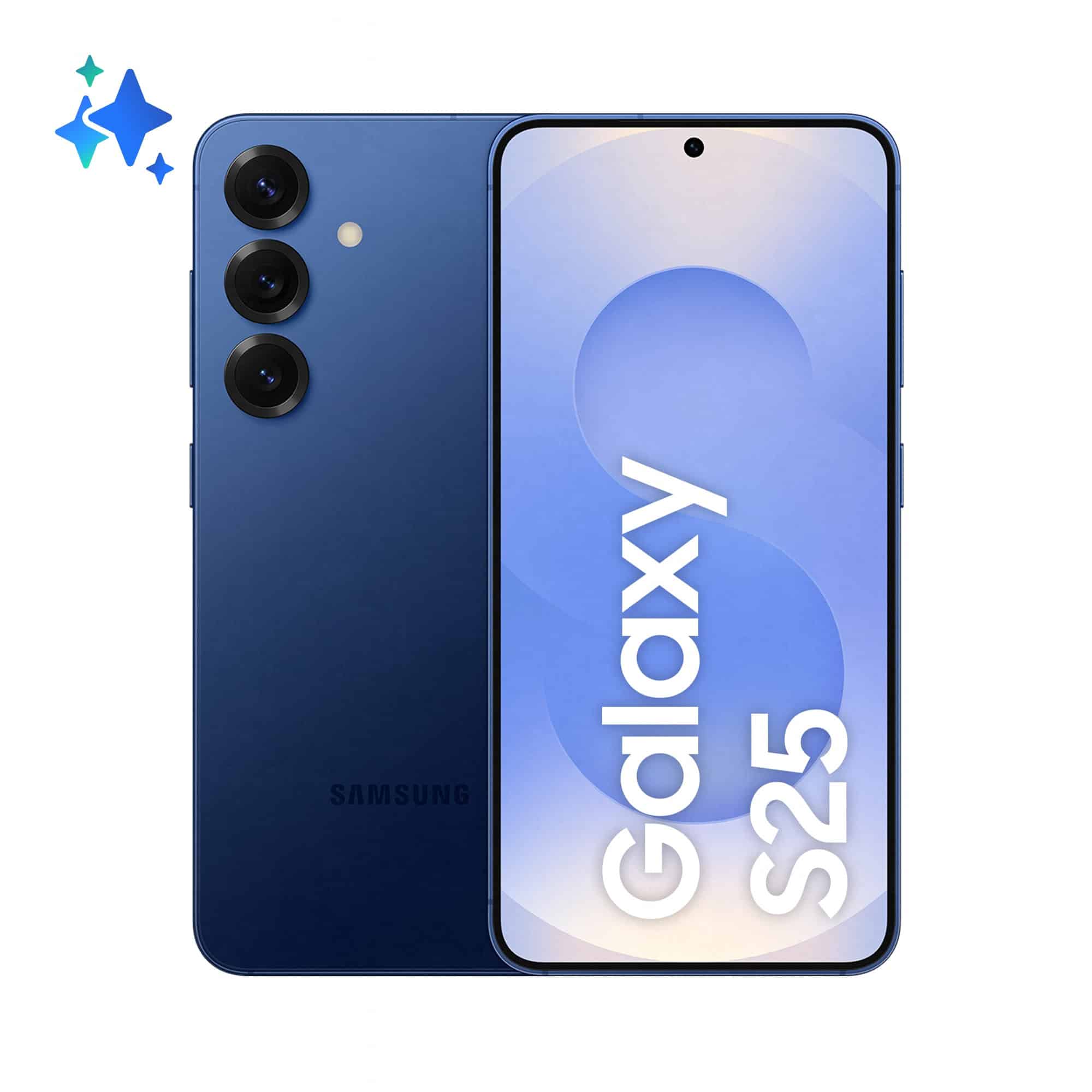 Samsung Galaxy S25 15,8 cm (6.2") Dual SIM Android 15 5G USB Type-C 12 GB 256 GB 4000 mAh Marineblauw (SM-S931BDBGEUB) thumbnail