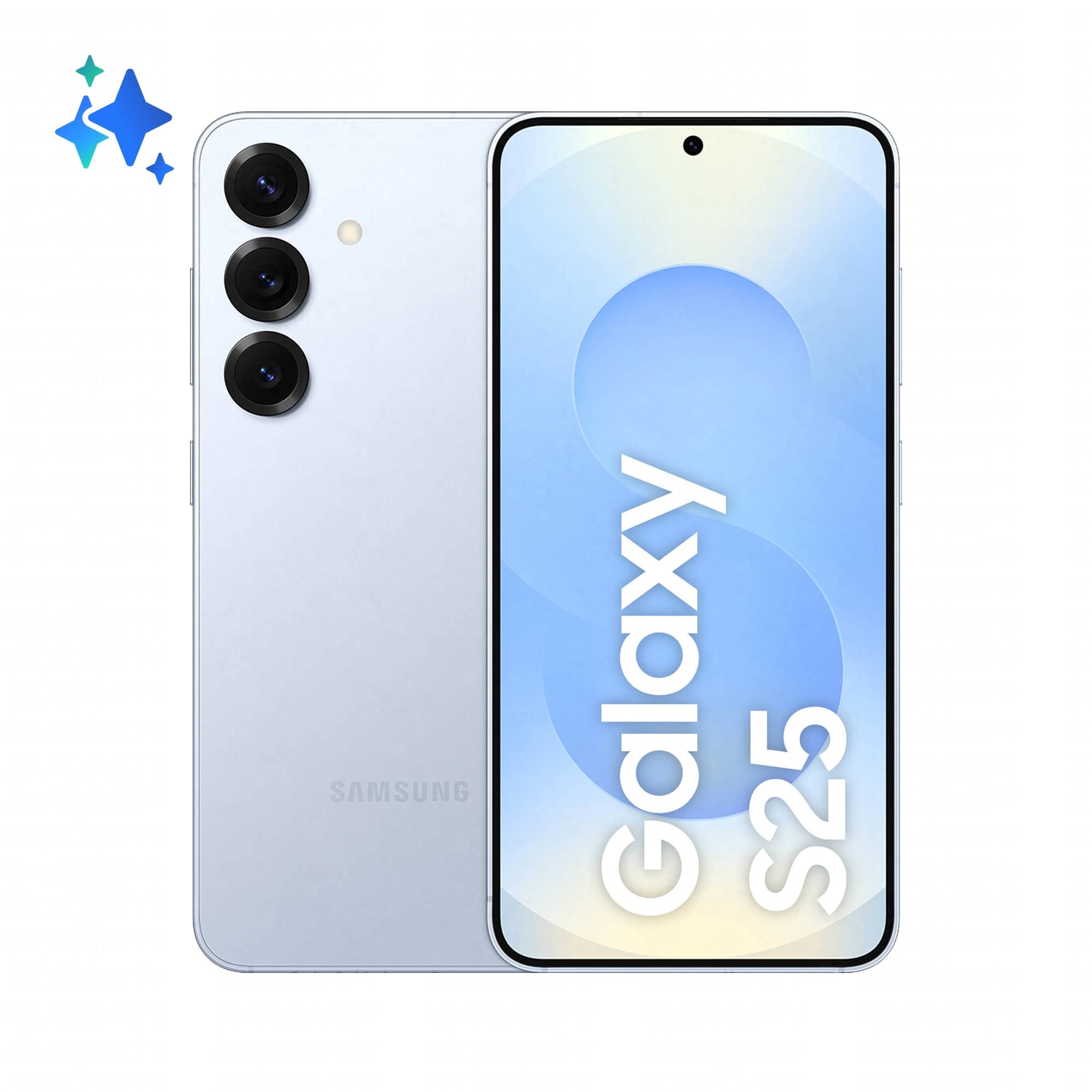 Samsung Galaxy S25 15,8 cm (6.2") Dual SIM Android 15 5G USB Type-C 12 GB 512 GB 4000 mAh Blauw (SM-S931BLBHEUB) thumbnail