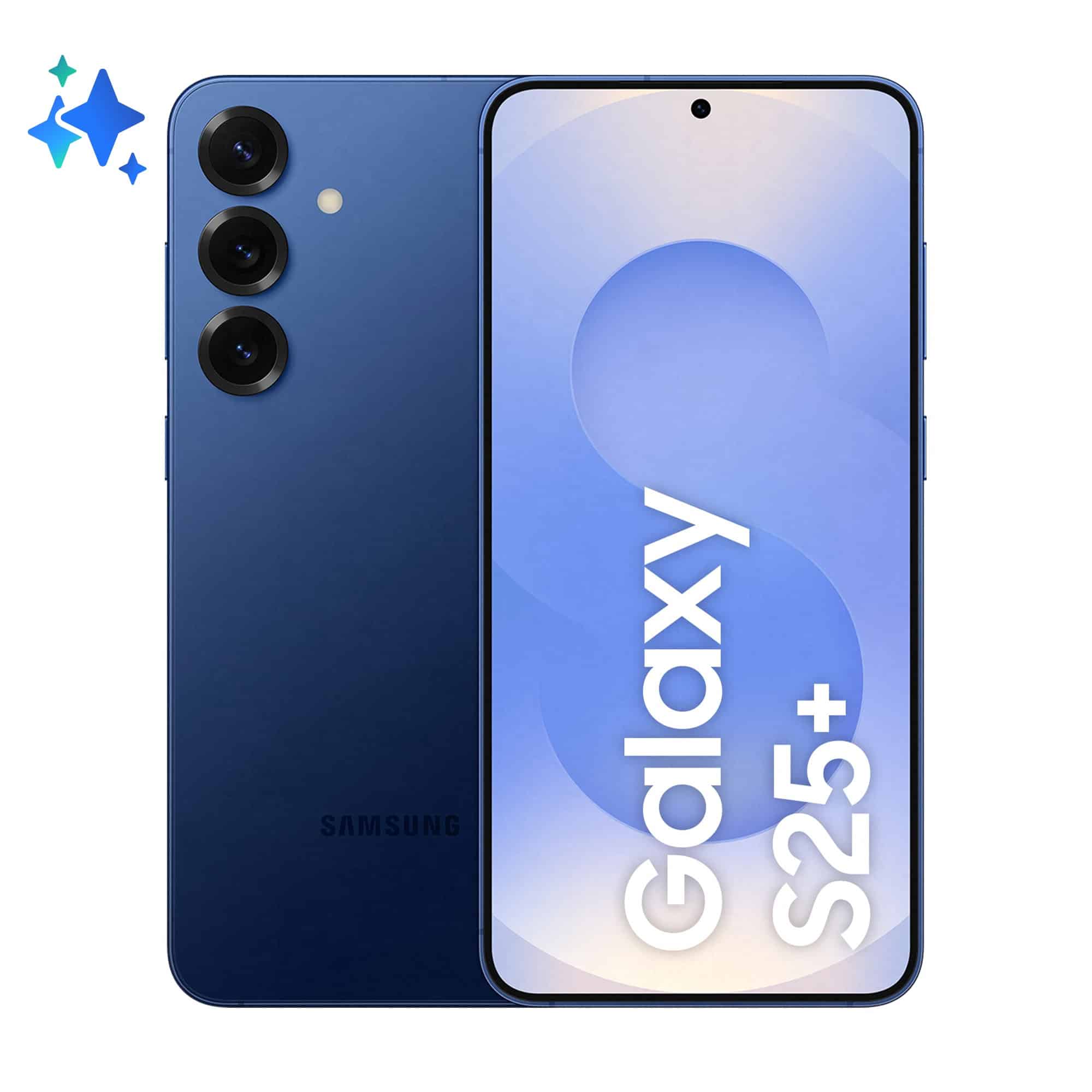Samsung Galaxy S25+ 17 cm (6.7") Dual SIM Android 15 5G USB Type-C 12 GB 256 GB 4900 mAh Marineblauw (SM-S936BDBDEUB) thumbnail