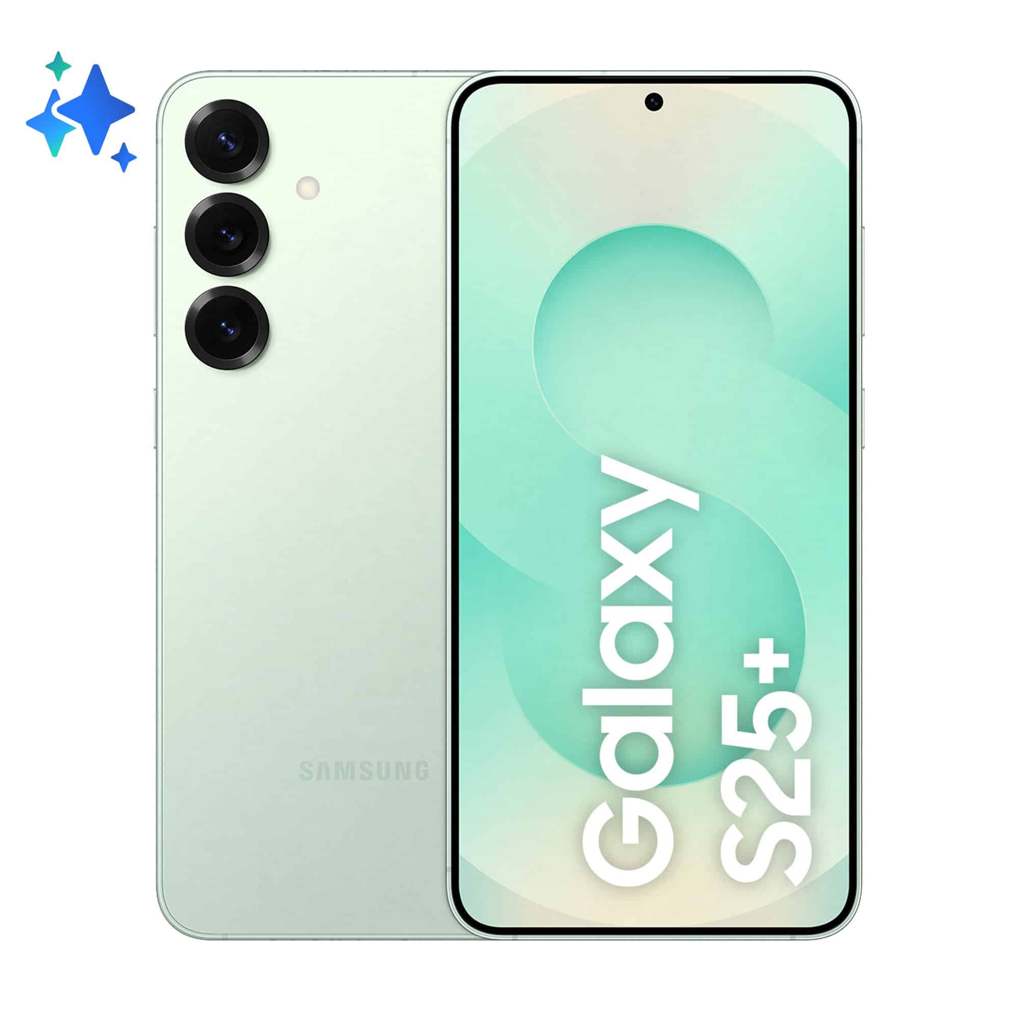 Samsung Galaxy S25+ 17 cm (6.7") Dual SIM Android 15 5G USB Type-C 12 GB 256 GB 4900 mAh Muntkleur (SM-S936BLGDEUB) thumbnail