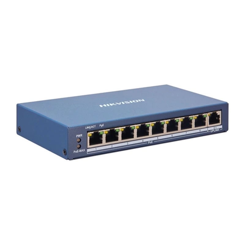 Hikvision Switch PoE 8-port  100Mbps DS-3E1309P-EI (DS-3E1309P-EI) thumbnail