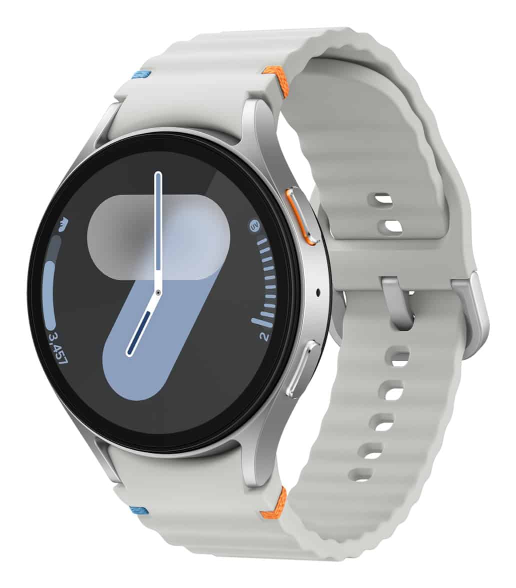 Samsung Galaxy Watch7 3,81 cm (1.5) AMOLED 44 mm Digitaal 480 x 480 Pixels Touchscreen 4G Zilver Wifi GPS (SM-L315FZSAEUE) thumbnail Samsung Galaxy Watch7 3,81 cm (1.5) AMOLED 44 mm Digitaal 480 x 480 Pixels Touchscreen 4G Zilver Wifi GPS (SM-L315FZSAEUE) thumbnail