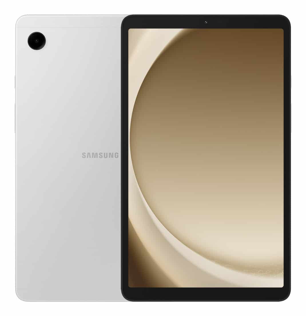 Samsung Galaxy Tab A9 SM-X110 Mediatek 64 GB 22,1 cm (8.7) 4 GB Wi-Fi 5 (802.11ac) Android 13 Zilver (SM-X110NZSAEUC) thumbnail Samsung Galaxy Tab A9 SM-X110 Mediatek 64 GB 22,1 cm (8.7) 4 GB Wi-Fi 5 (802.11ac) Android 13 Zilver (SM-X110NZSAEUC) thumbnail