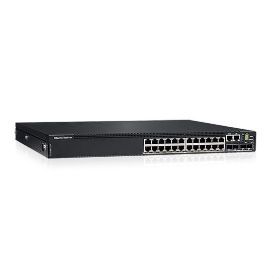 DELL N-Series N3224P-ON Managed L2 Gigabit Ethernet (10/100/1000) Power over Ethernet (PoE) 1U Zwart (210-ASPU) thumbnail DELL N-Series N3224P-ON Managed L2 Gigabit Ethernet (10/100/1000) Power over Ethernet (PoE) 1U Zwart (210-ASPU) thumbnail