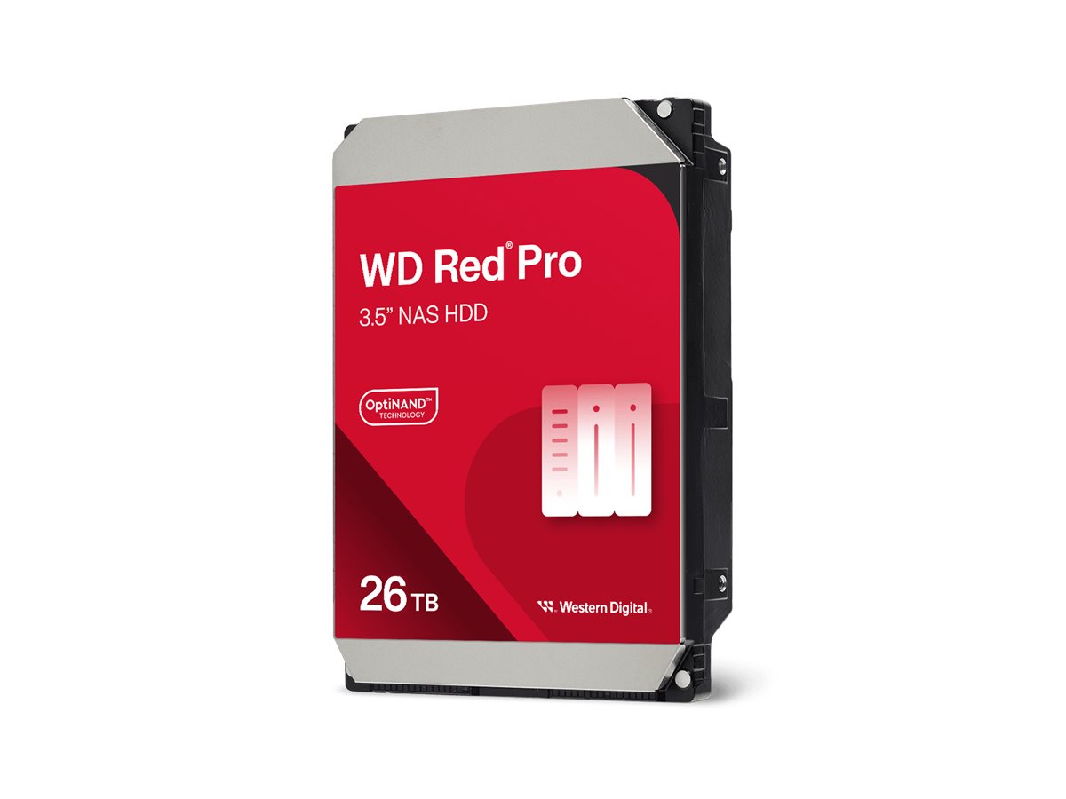 Western Digital WD Red Pro NAS Festplatte 26TB, 512 MB (WD260KFGX) thumbnail