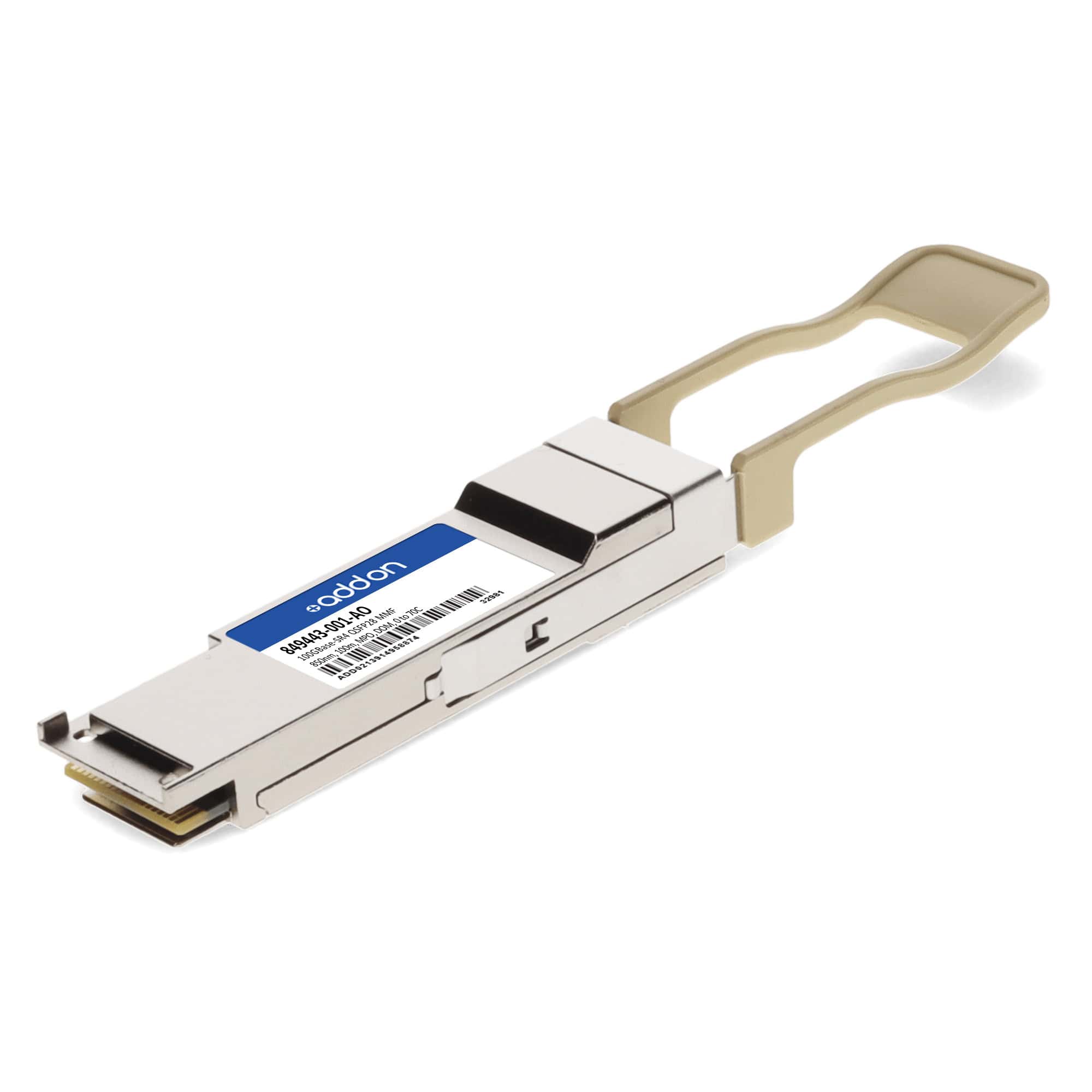 HP SPS-Transceiver:100Gb QSFP28 SR4 (100m) (849443-001) thumbnail