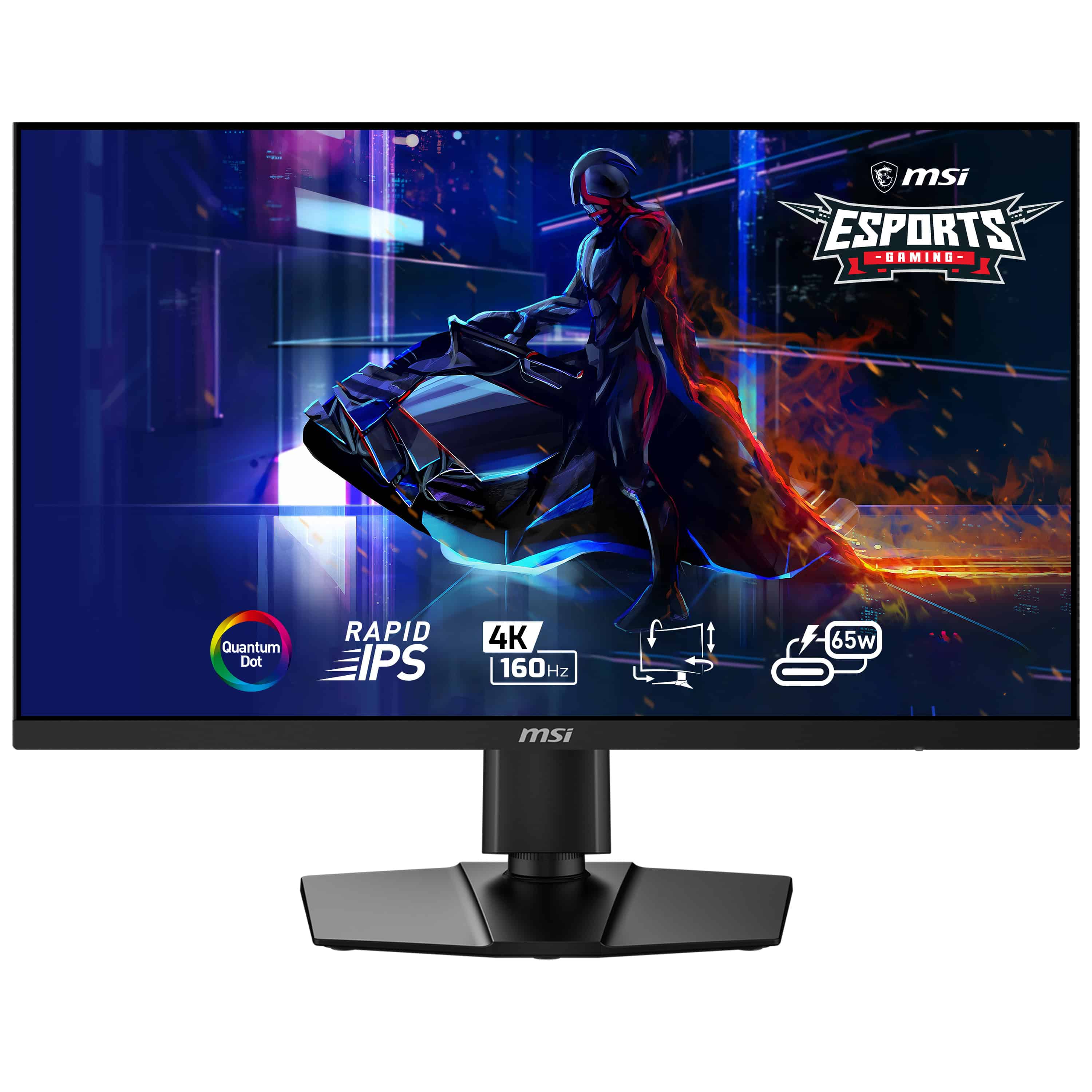 MSI MPG 274URF QD computer monitor 68,6 cm (27) 3840 x 2160 Pixels 4K Ultra HD QD-OLED Zwart (MPG 274URF QD) thumbnail
