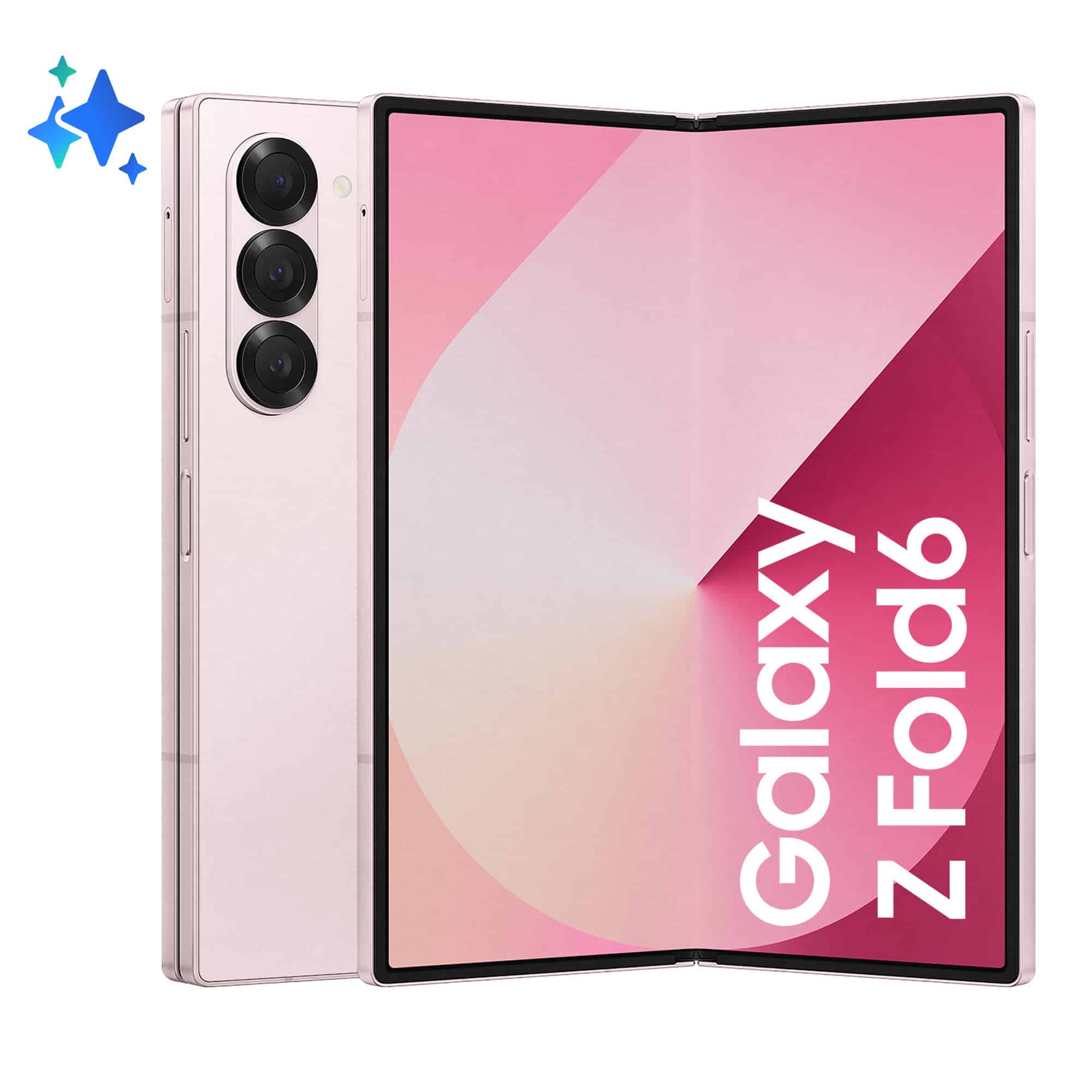 Samsung Galaxy Z Fold6 19,3 cm (7.6") Dual SIM Android 14 5G USB Type-C 12 GB 256 GB 4400 mAh Roze (SM-F956BLIBEUE) thumbnail