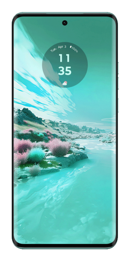 Motorola edge 40 Neo 16,6 cm (6.55") Dual SIM Android 13 5G USB Type-C 12 GB 256 GB 5000 mAh Groen (PAYH0005PL) thumbnail