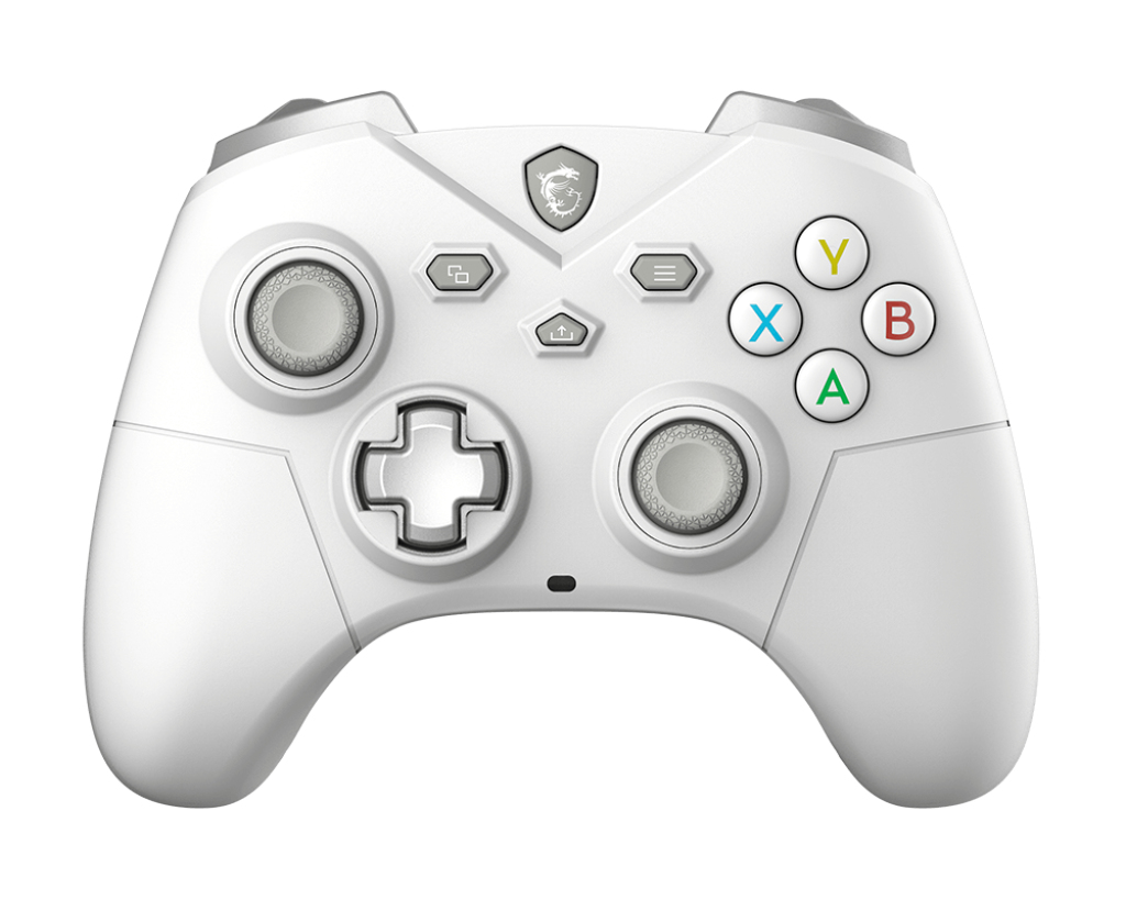 MSI FORCE GC300 WIRELESS WHITE Wit USB 2.0 Gamepad Analoog PC (S10-43G0230-EC4) thumbnail