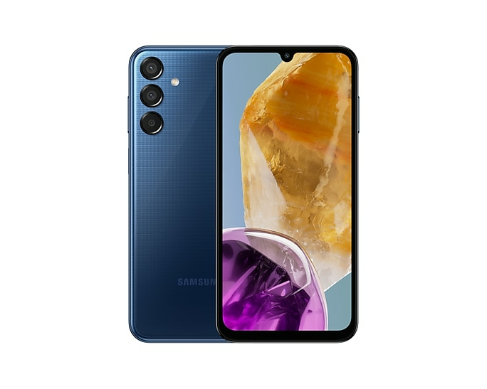 Samsung Galaxy M15 16,5 cm (6.5") Hybride Dual SIM 5G USB Type-C 4 GB 128 GB 6000 mAh Blauw (SM-M156BDBUEUE) thumbnail