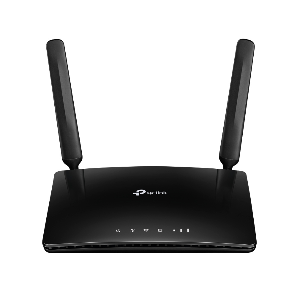 TP-Link Archer MR200 draadloze router Fast Ethernet Dual-band (2.4 GHz / 5 GHz) 4G Zwart (ARCHERMR200V4) thumbnail
