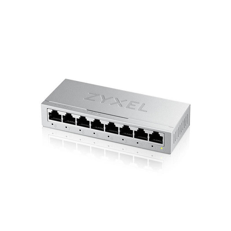 ZyXEL GS-108B V5 8-Port MINI Desktop Gigabit Ethernet Switch (GS-108BV5-EU0101F) thumbnail