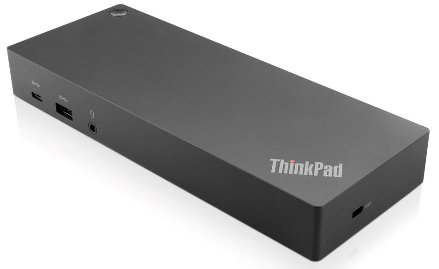 Lenovo 03X7469 laptop dock & poortreplicator Bedraad USB 3.2 Gen 2 (3.1 Gen 2) Type-C Zwart (03X7469) thumbnail