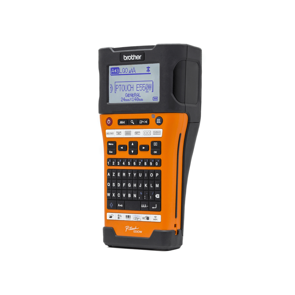 Brother PT-E550WVP labelprinter 180 x 180 DPI 30 mm/sec Bedraad en draadloos HSE/TZe Wifi QWERTY (PTE550WVPVT1) thumbnail