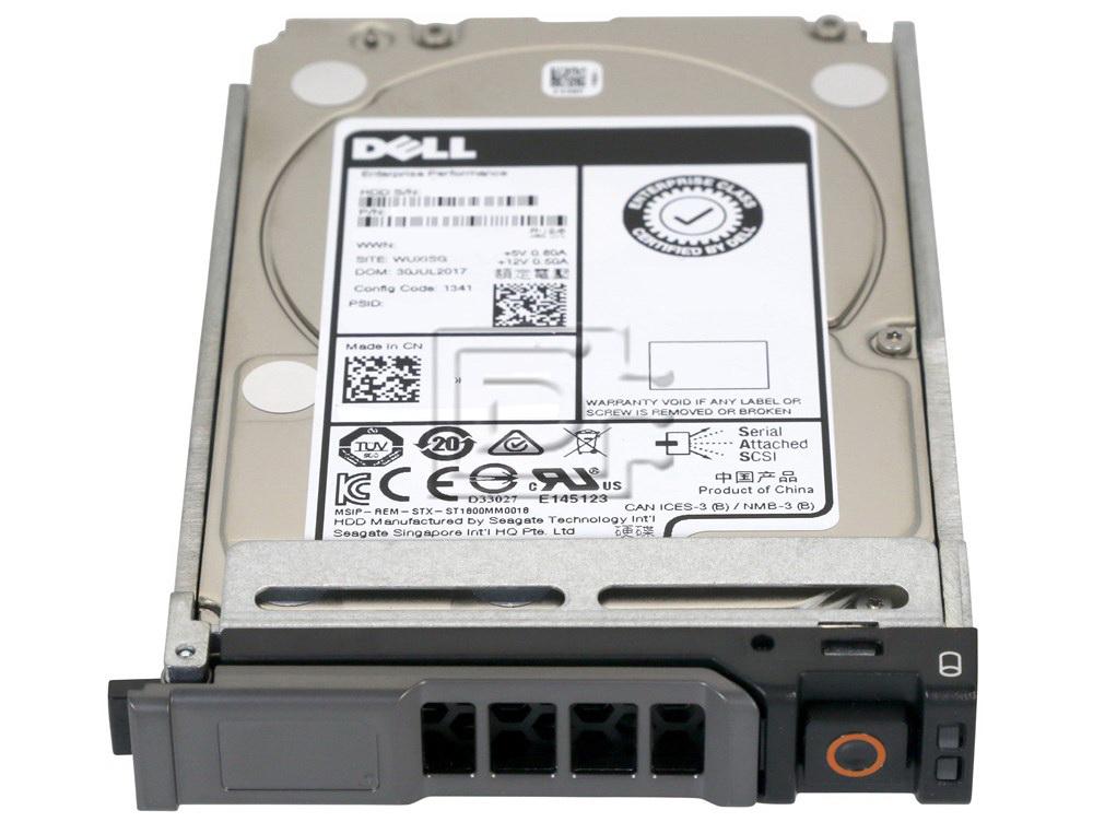 Dell 1.8TB 10K 2.5 SAS 12G 400-AJQU (400-AJQU-RFB) thumbnail
