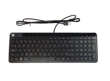 HP K3010 toetsenbord Kantoor USB Zwart (801526-212) thumbnail