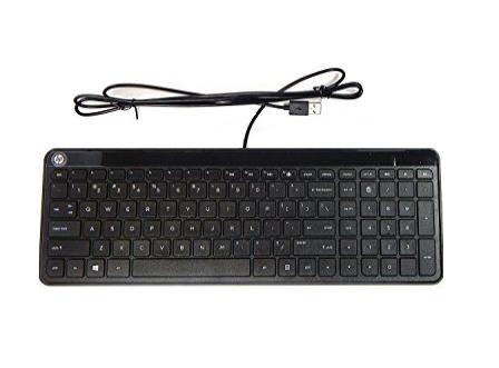 HP BLK GLRS Wired USB KBD US layout HUNG (801526-212) thumbnail