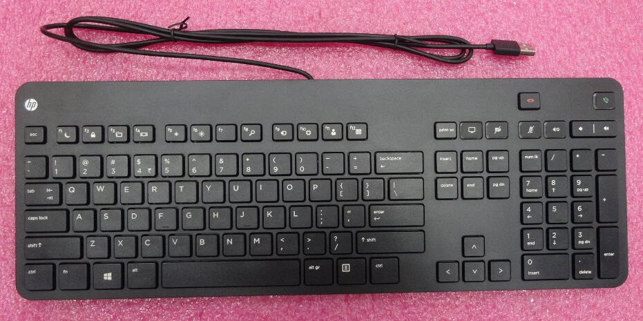 HP SPS-HP PS/2 Slim KB Win 8 UKR (803821-BD1) thumbnail