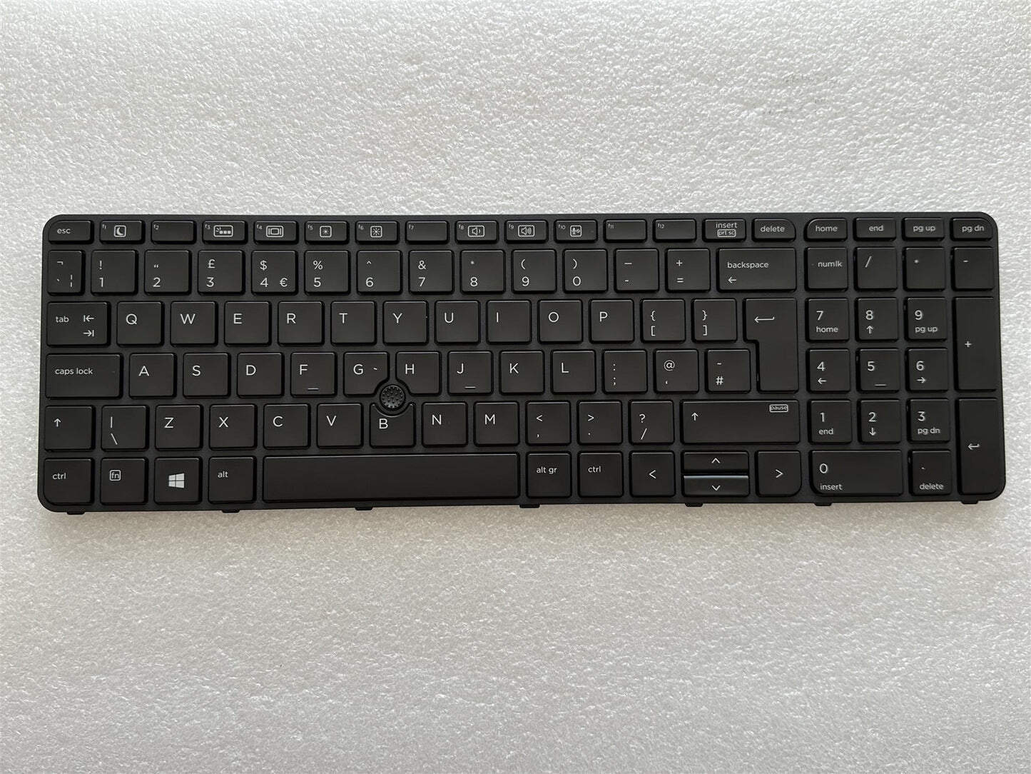 HP SPS-KYBD DP BL 15 - UK (841145-031) thumbnail