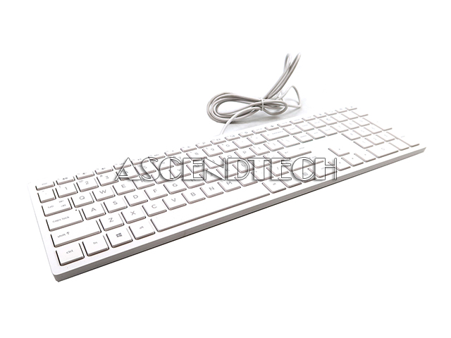 HP WHT Cheddar wired USB KBD SAU (928510-171) thumbnail