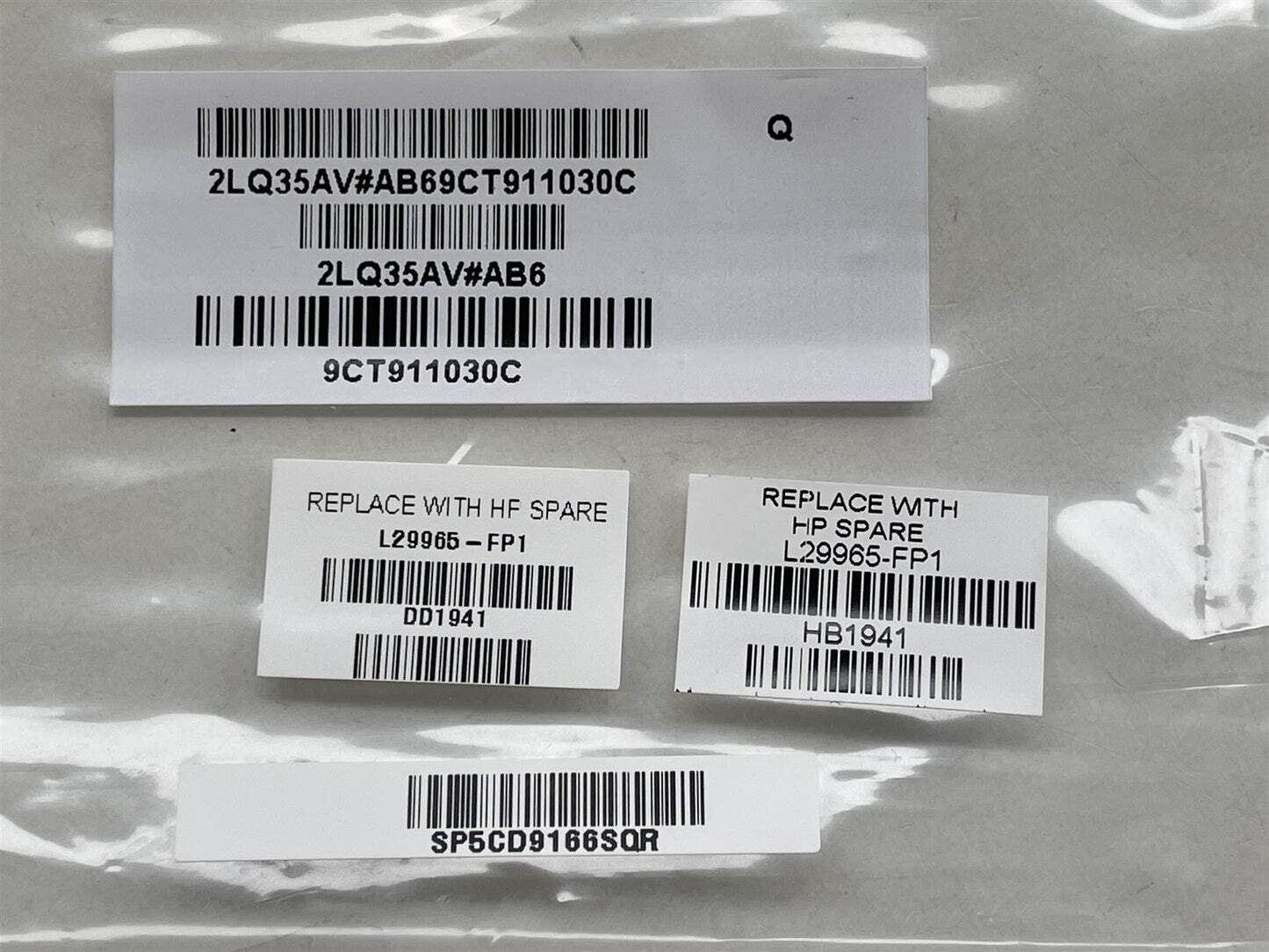 HP SPS-KBD TR CP BL Cllb FR/AR (L29965-FP1) thumbnail