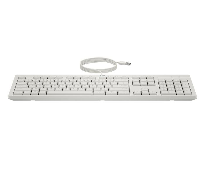 HP SPS-KBD 310 White Wired  SAU (M81903-171) thumbnail