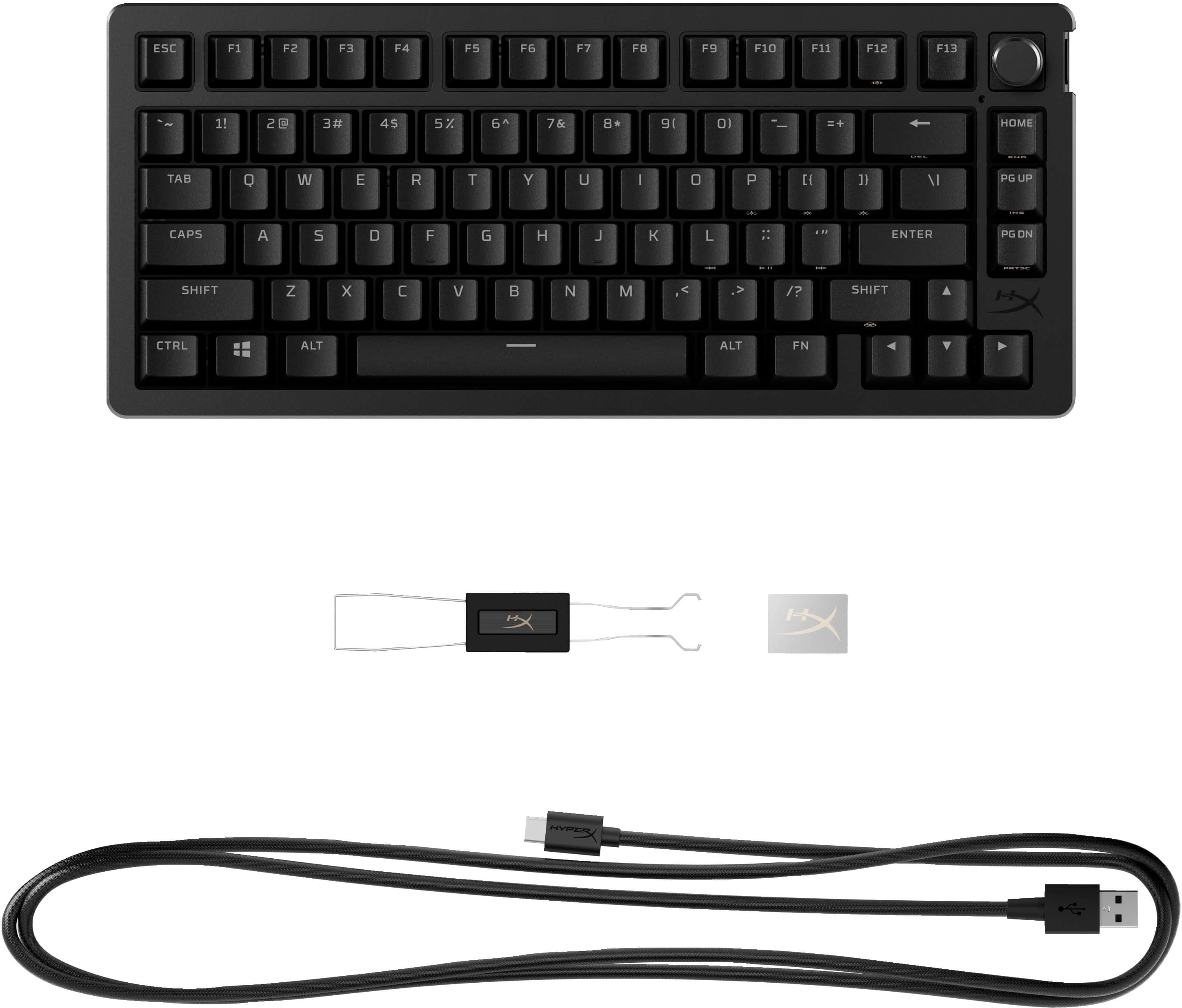 HP HyperX Alloy Rise 75 - gaming toetsenborden (7G7A4AA) thumbnail