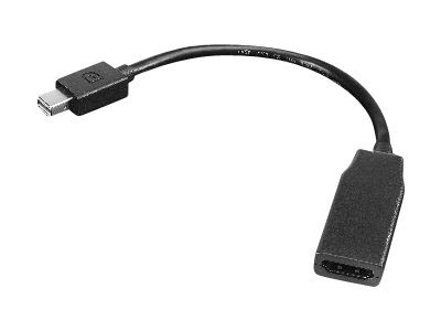 Lenovo 0B47089 video kabel adapter 0,2 m Mini DisplayPort HDMI Zwart (0B47089) thumbnail