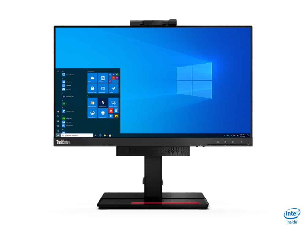 Lenovo ThinkCentre Tiny in One 54,6 cm (21.5) 1920 x 1080 Pixels Full HD LED Zwart (11GSPAT1EU) thumbnail