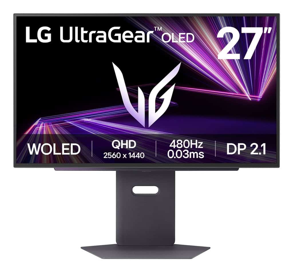 LG 27GX790A-B computer monitor 68,6 cm (27") 2560 x 1440 Pixels 2K OLED Zwart (27GX790A-B) thumbnail