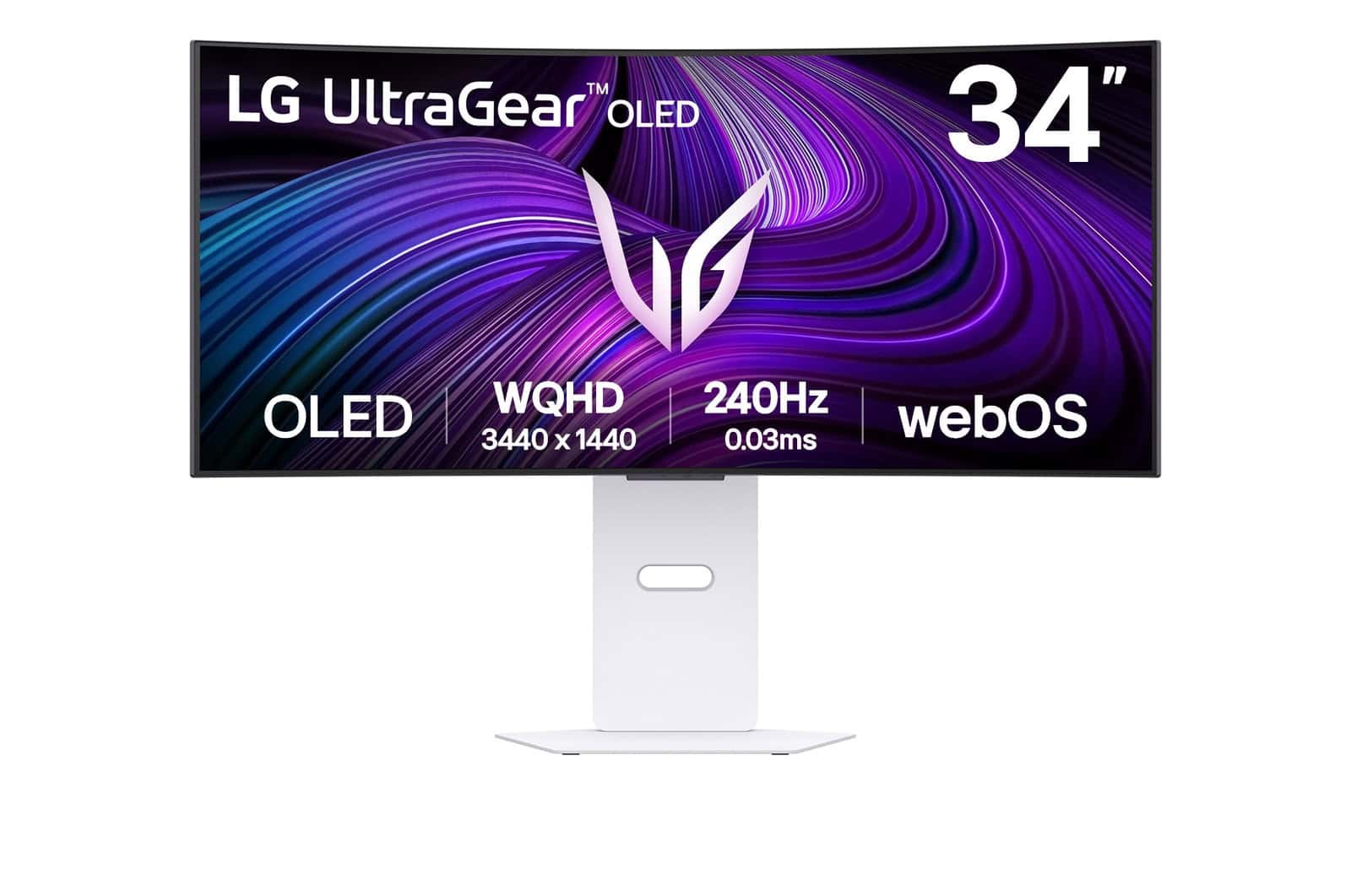 LG 34GX90SA-W computer monitor 86,4 cm (34) 3440 x 1440 Pixels Wide Quad HD OLED Wit (34GX90SA-W.AEU) thumbnail